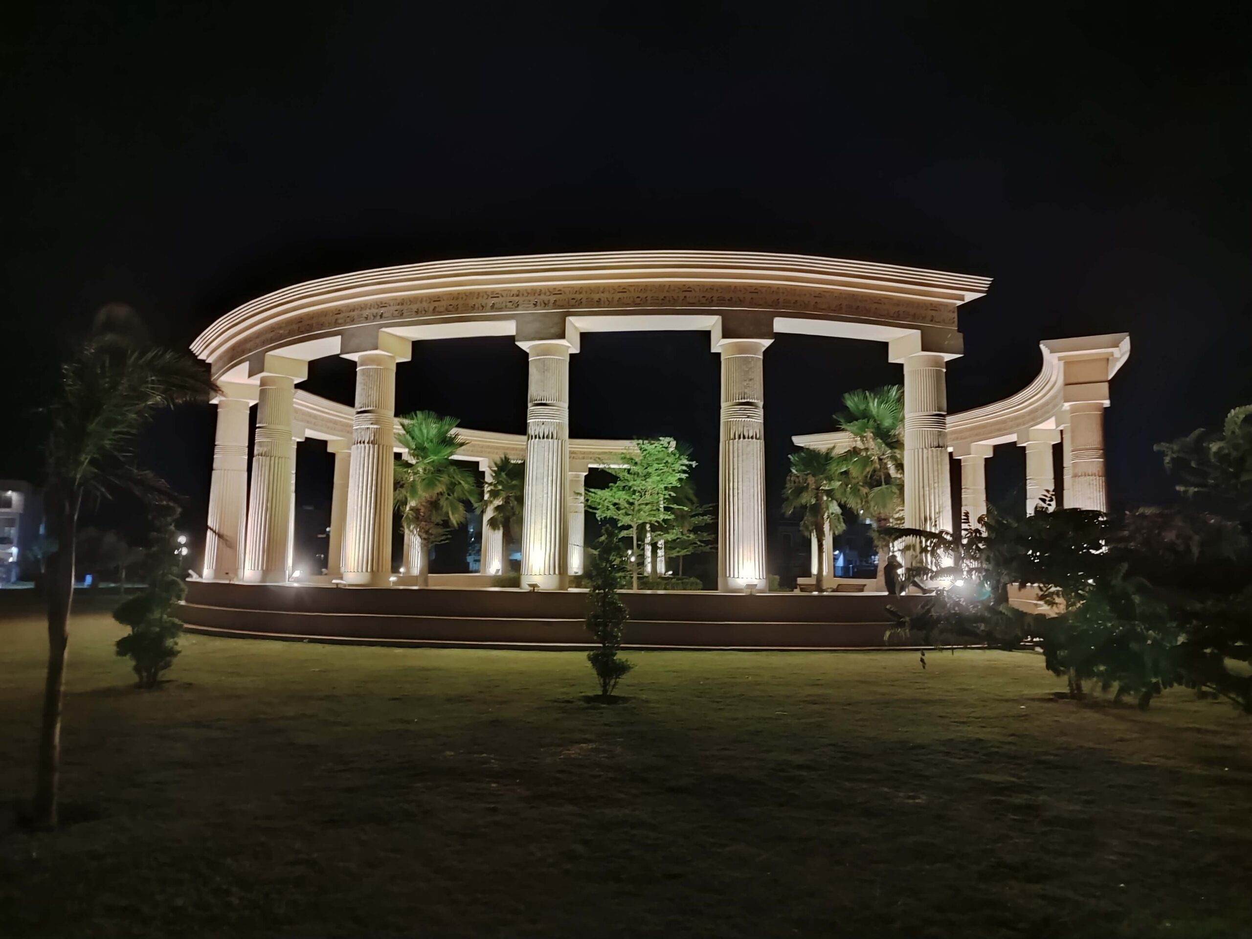 classic Greco-Roman or Egyptian-inspired monument